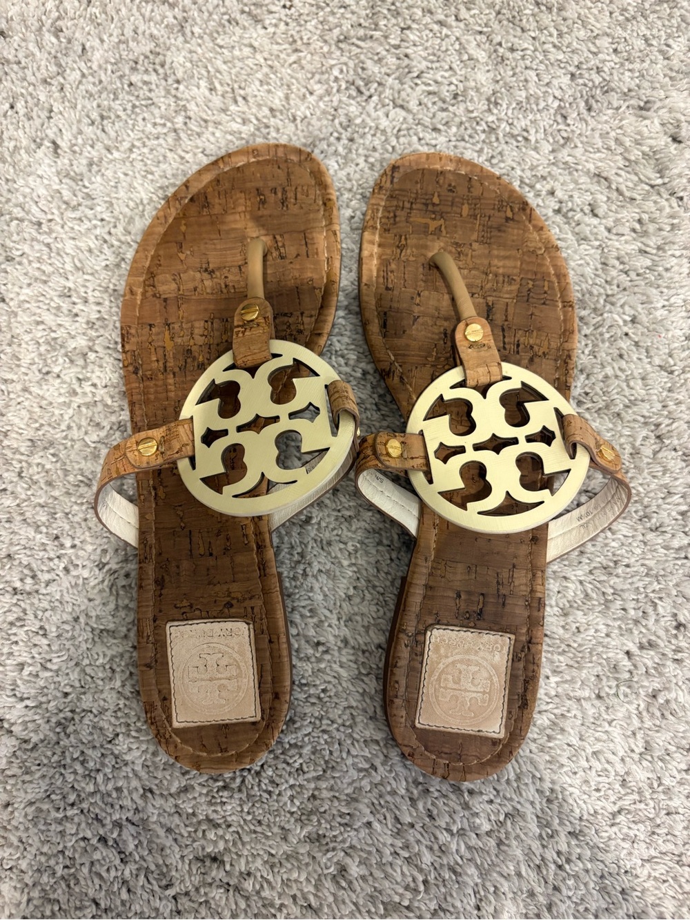 Tory Burch Miller Thong Sandals – Size 10.5